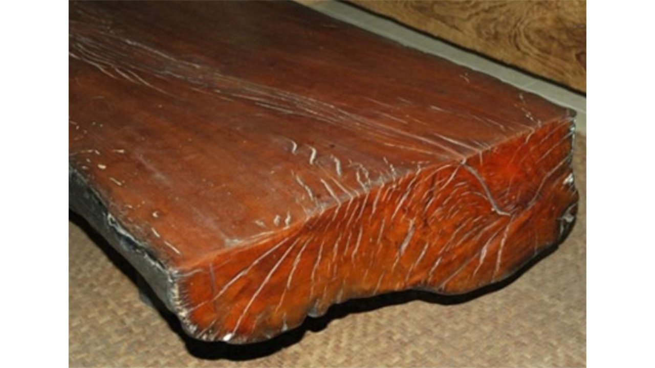 Papan kayu ulin bahan sirip walet